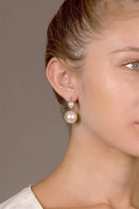 dior pearl earrings uk|pearl earrings christian Dior.